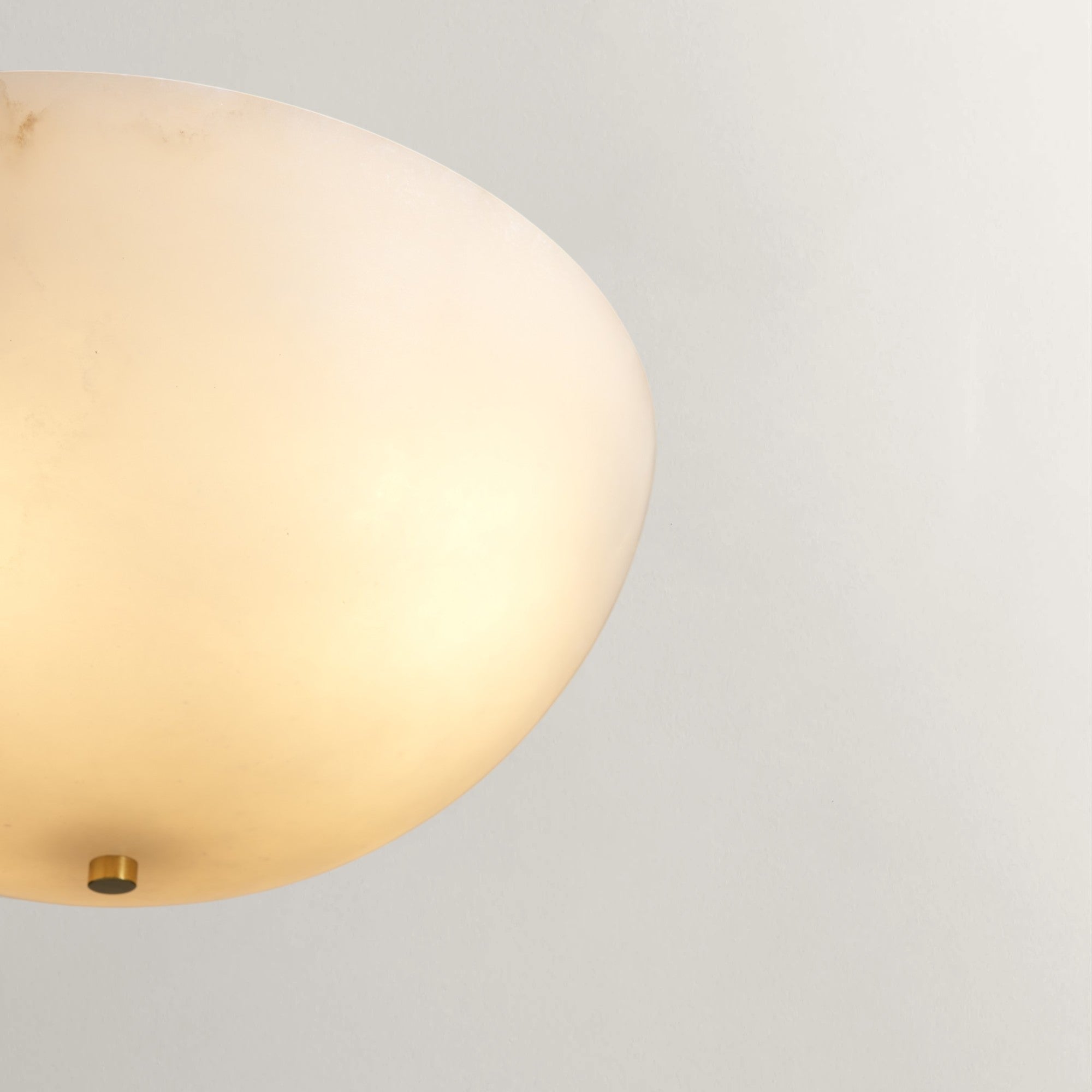 Etrion Circular Alabaster Chandelier