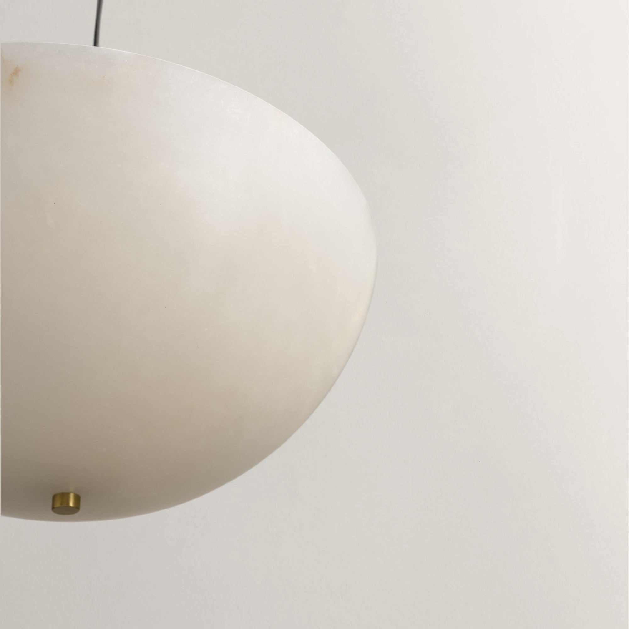 Etrion Circular Alabaster Chandelier