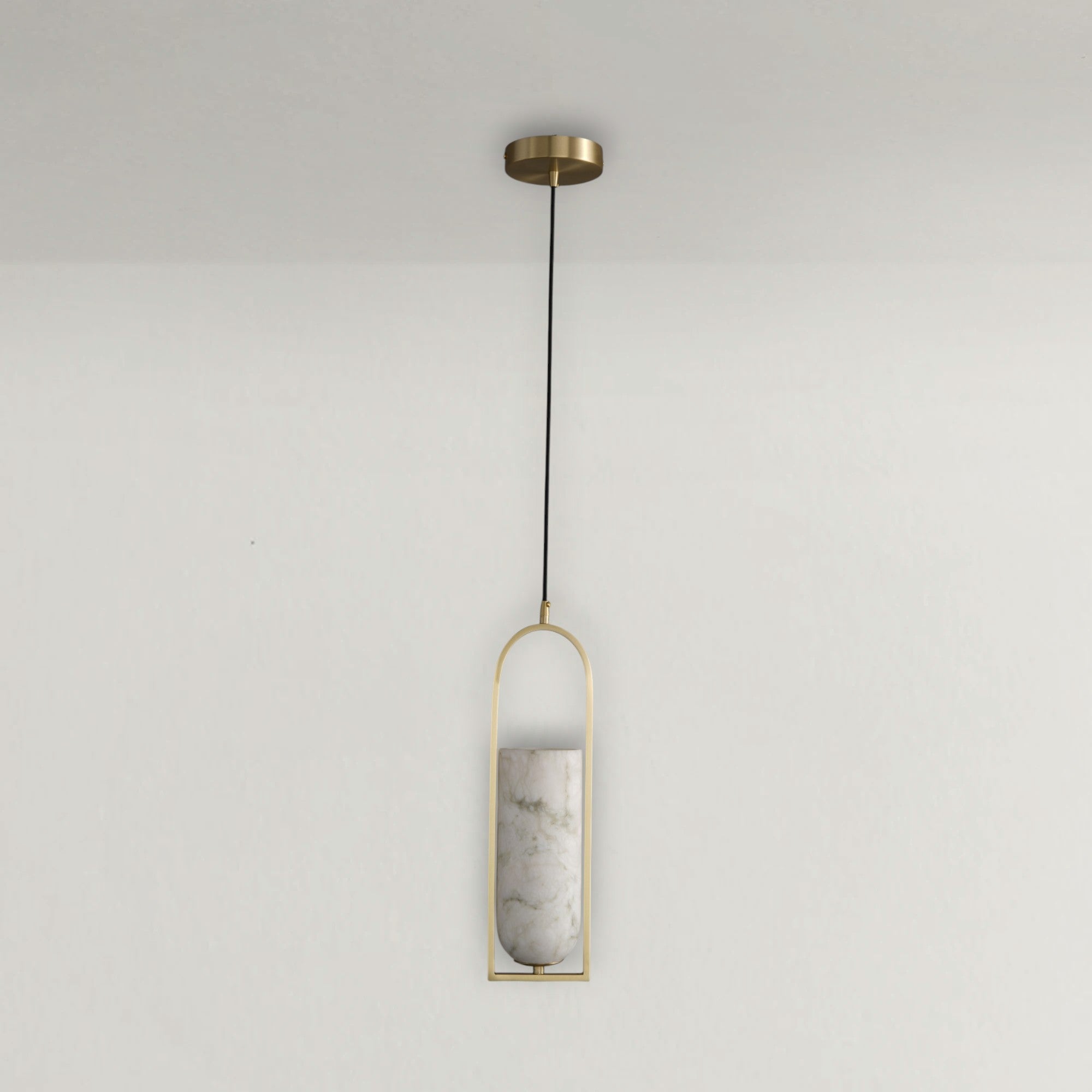 Valen Alabaster Loop Pendant
