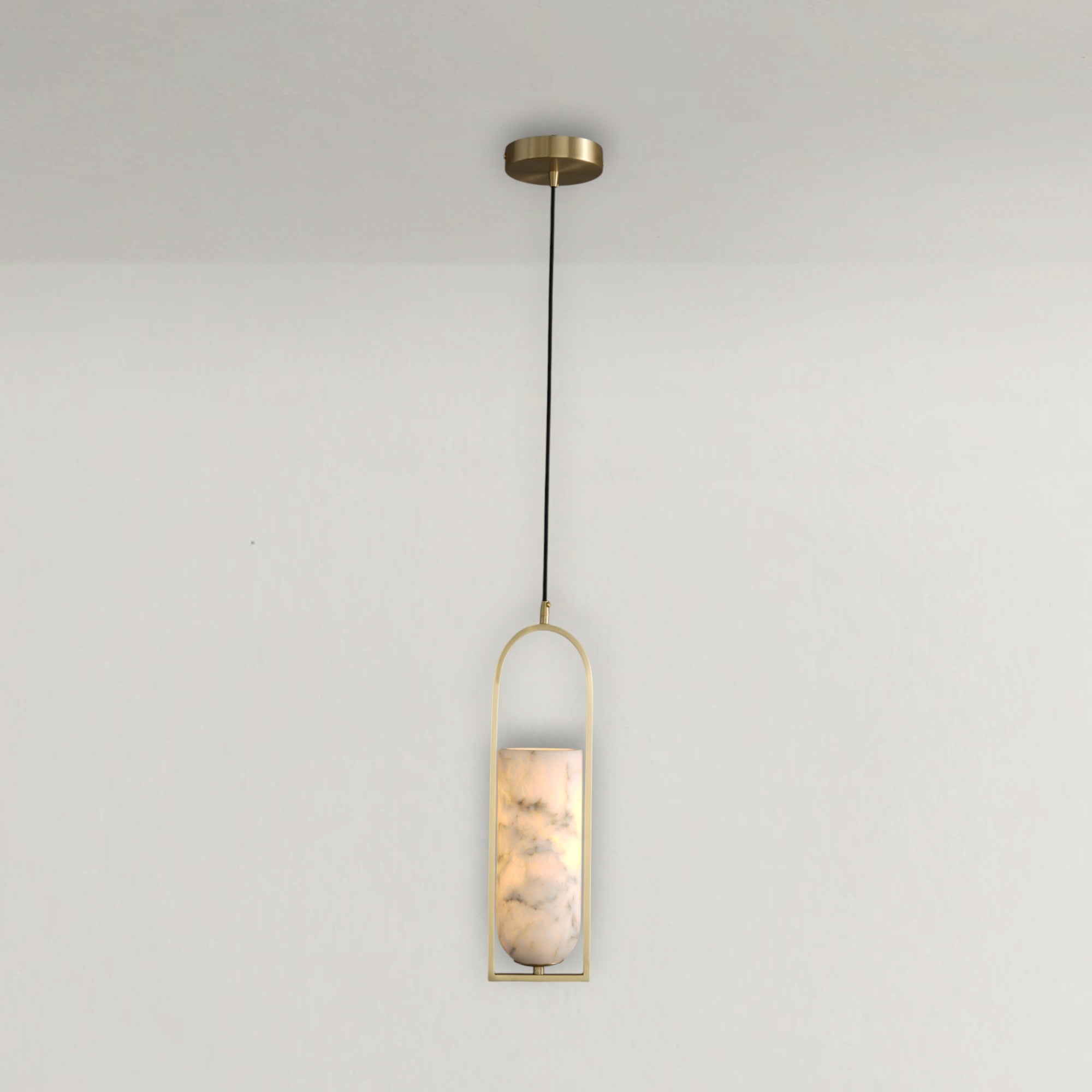 Valen Alabaster Loop Pendant