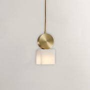 Orvella Disc Alabaster Pendant