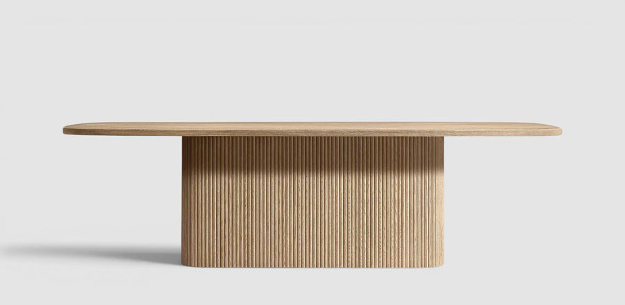 Mulhollan Pedestal Rectangular Dining Table