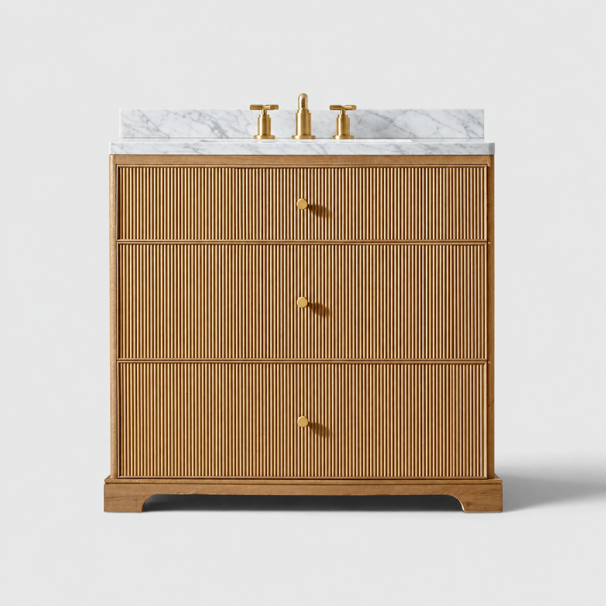 Varenne Reeded Single Vanity