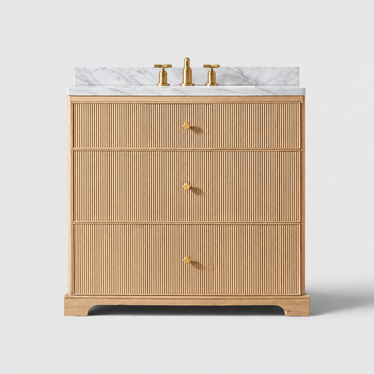 Varenne Reeded Single Vanity