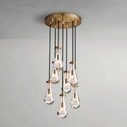 Raindrop Round Chandelier