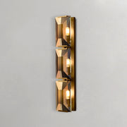 Horlow Crystal Triple Sconce