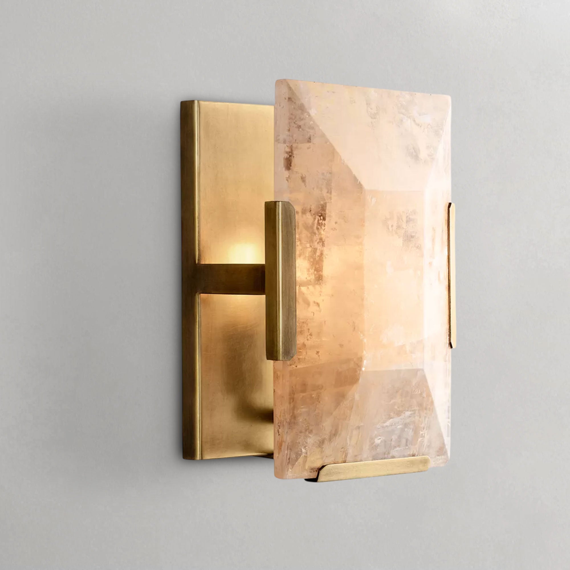 Horlow Calcite Sconce
