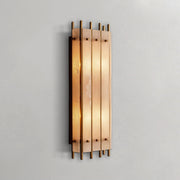 San Marcon Alabaster Grand Rectangular Sconce