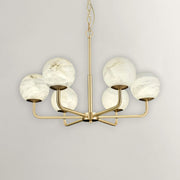 Velric Alabaster Globe Chandelier