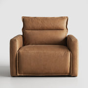 Axis Power Leather Recliner
