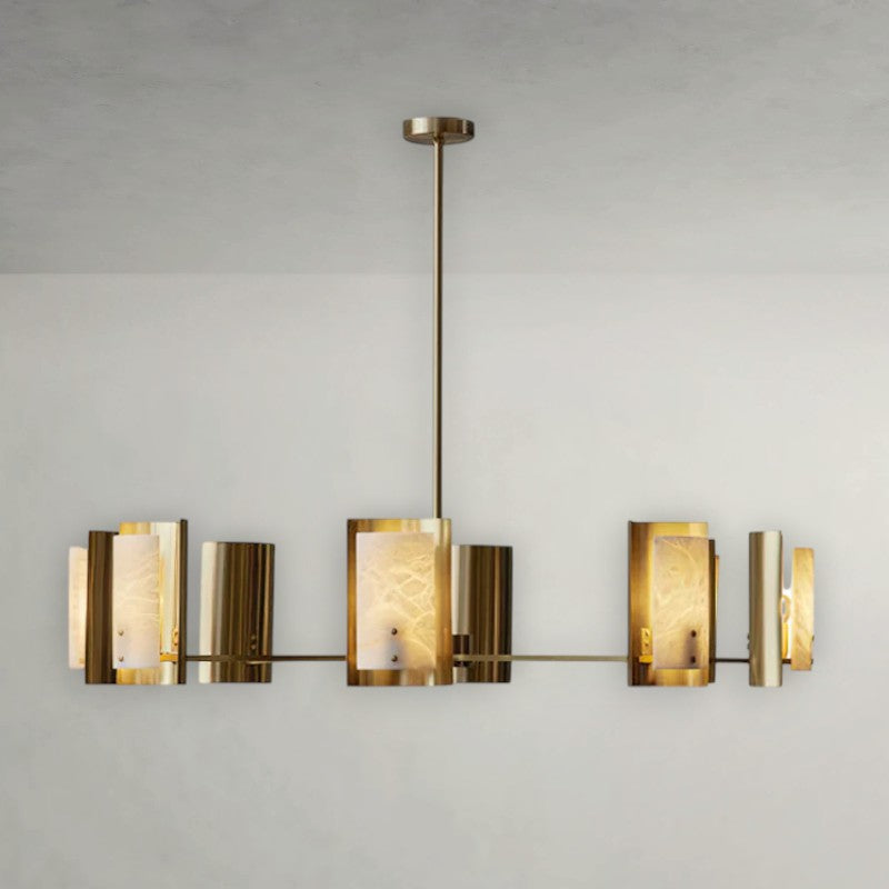 Havorin Alabaster Axis Chandelier