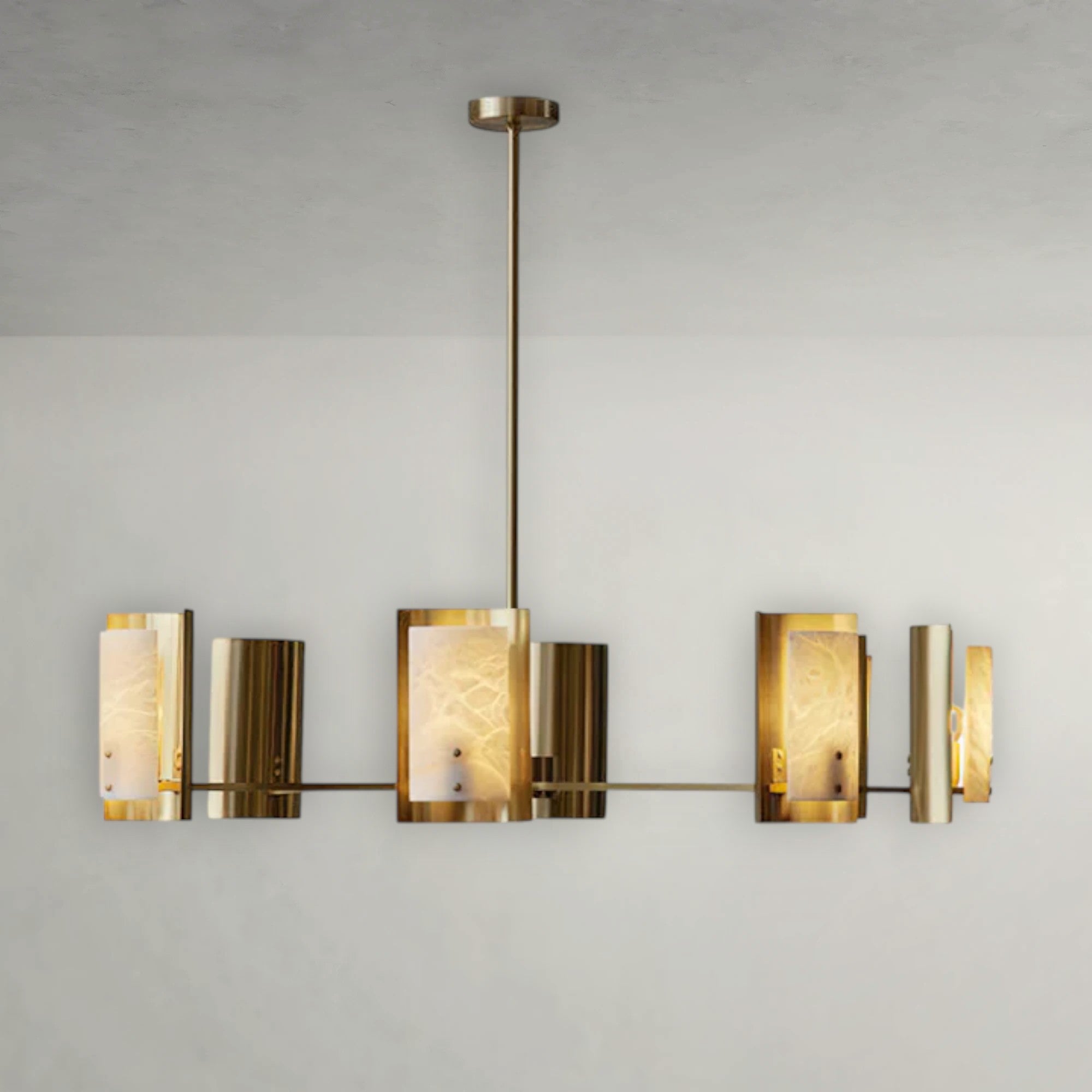 Havorin Alabaster Axis Chandelier