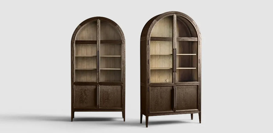 Hattiy Glass Cabinet