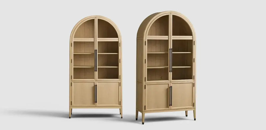 Hattiy Glass Cabinet