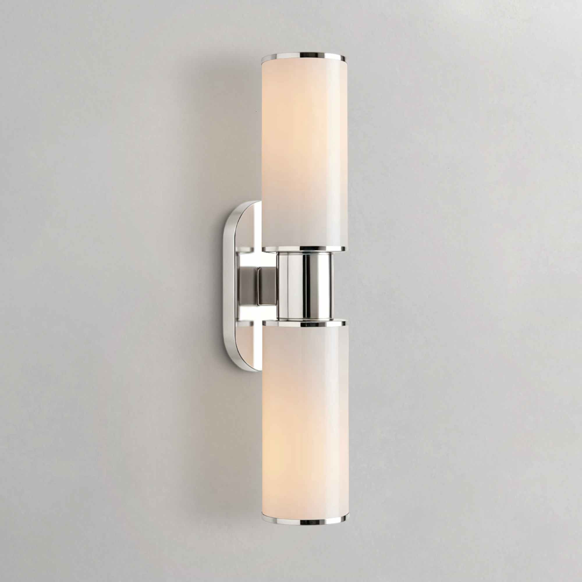 Horly Double Sconce in Milk