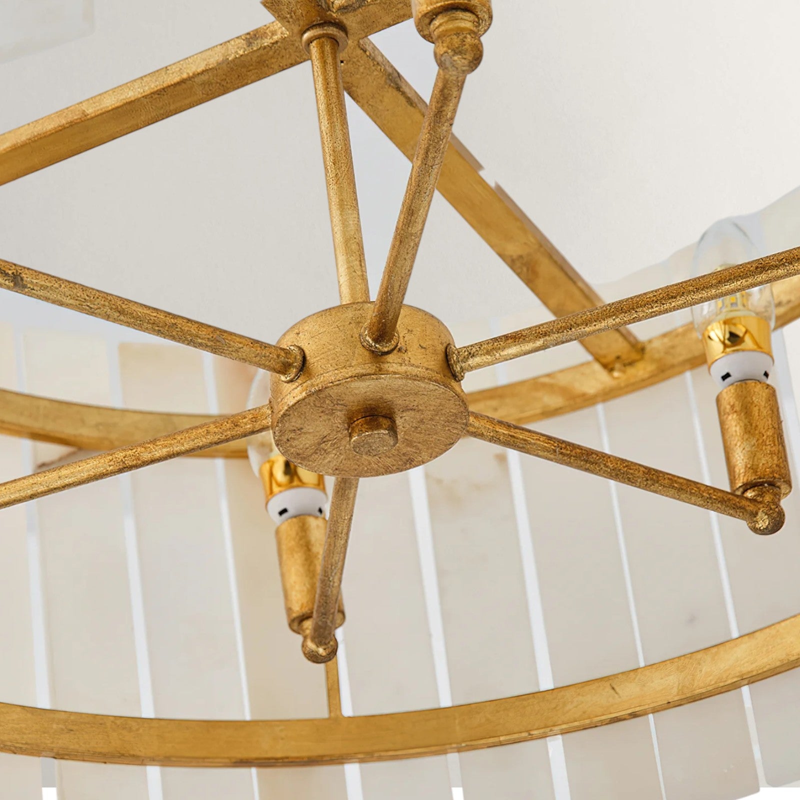 Sinclair Alabaster Drum Chandelier