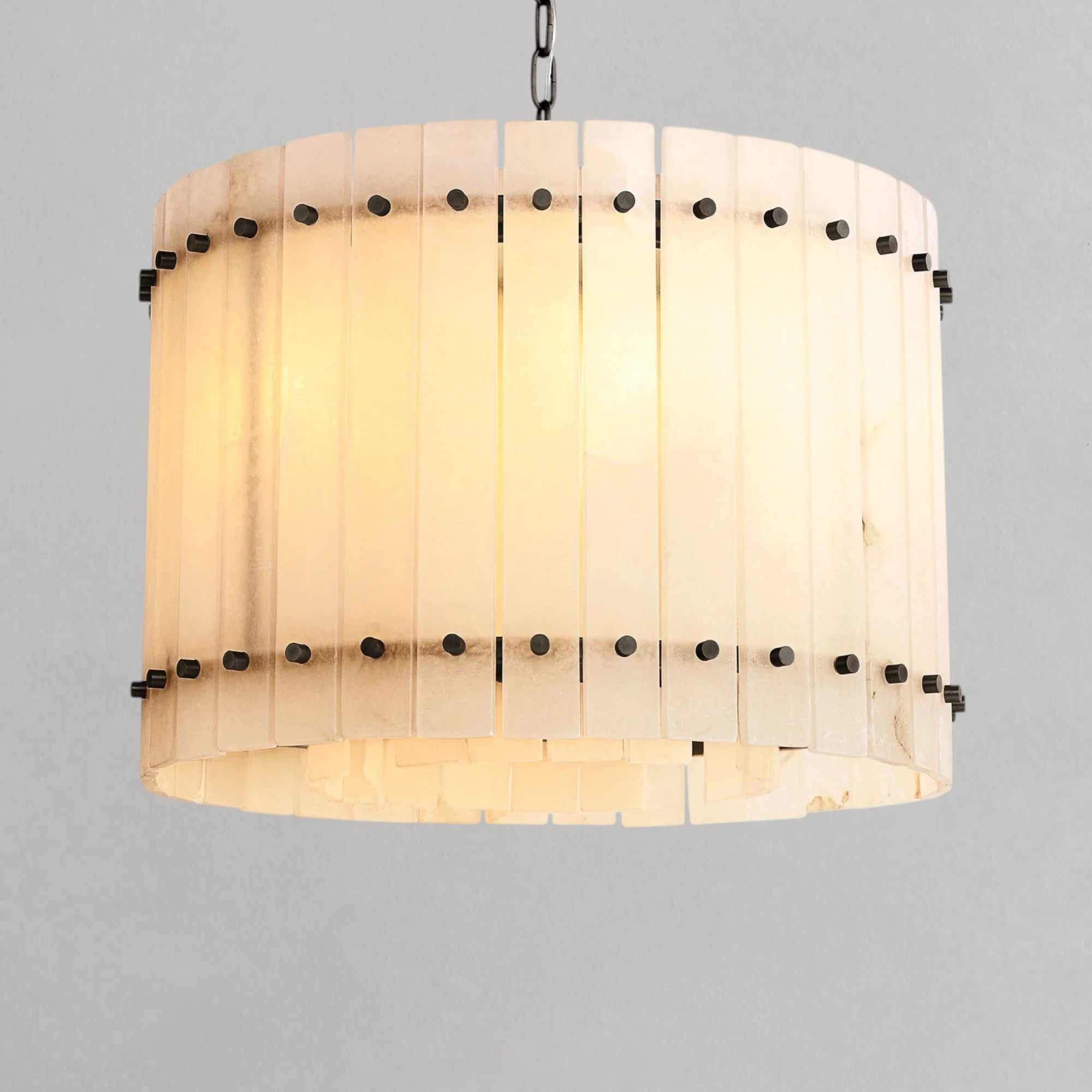 San Marcon Alabaster Round Chandelier