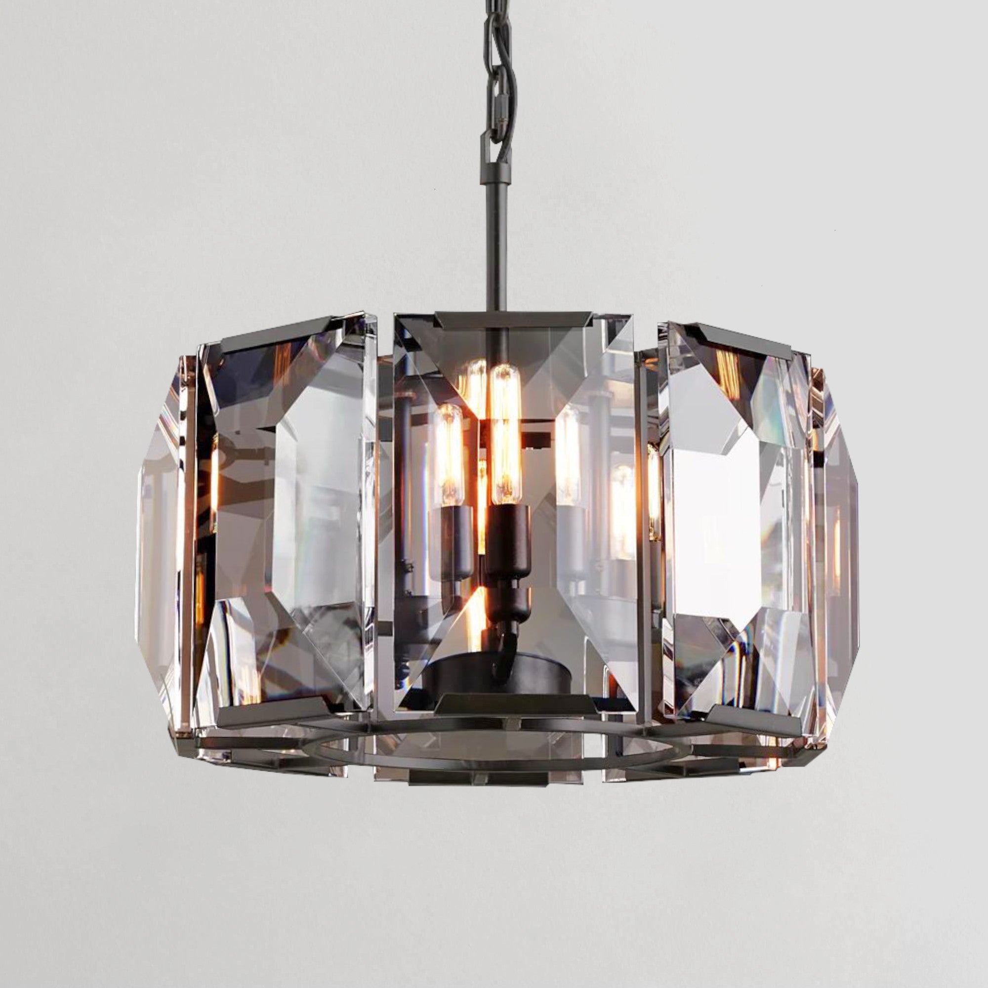 Horlow Crystal Round Chandelier