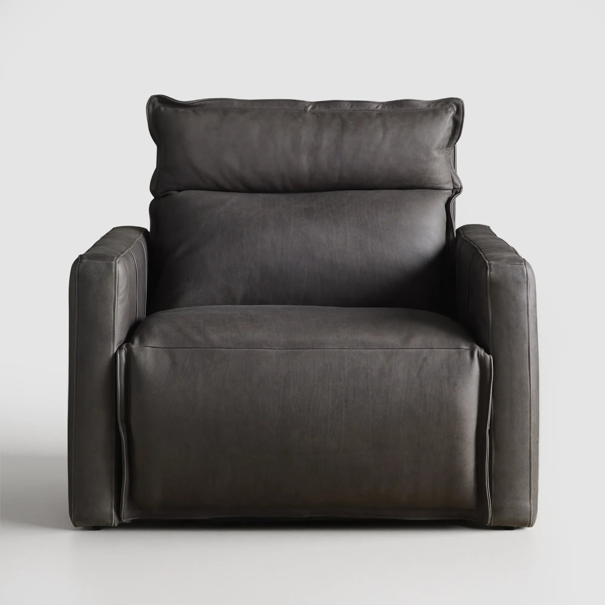 Axis Power Leather Recliner