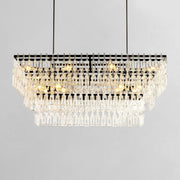 Marigana  Tiered Rectangular Chandelier