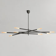 Luther 8-Light Mobile Etched Chandelier