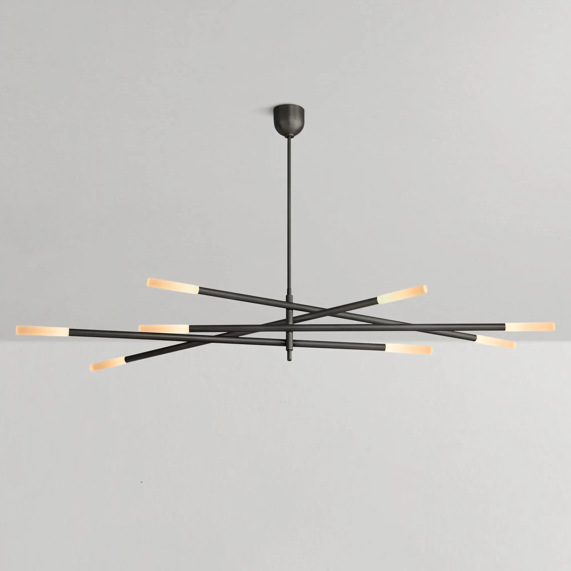 Luther 8-Light Mobile Etched Chandelier