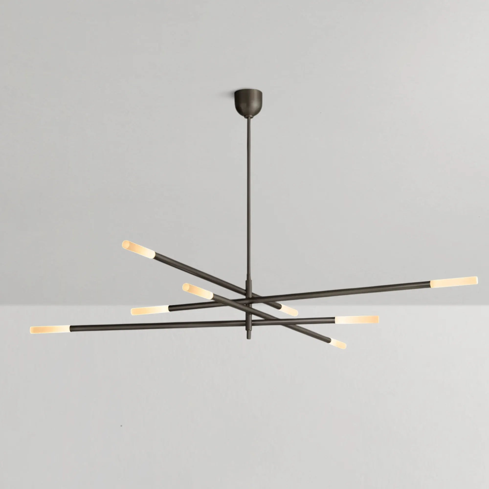 Luther 8-Light Mobile Etched Chandelier