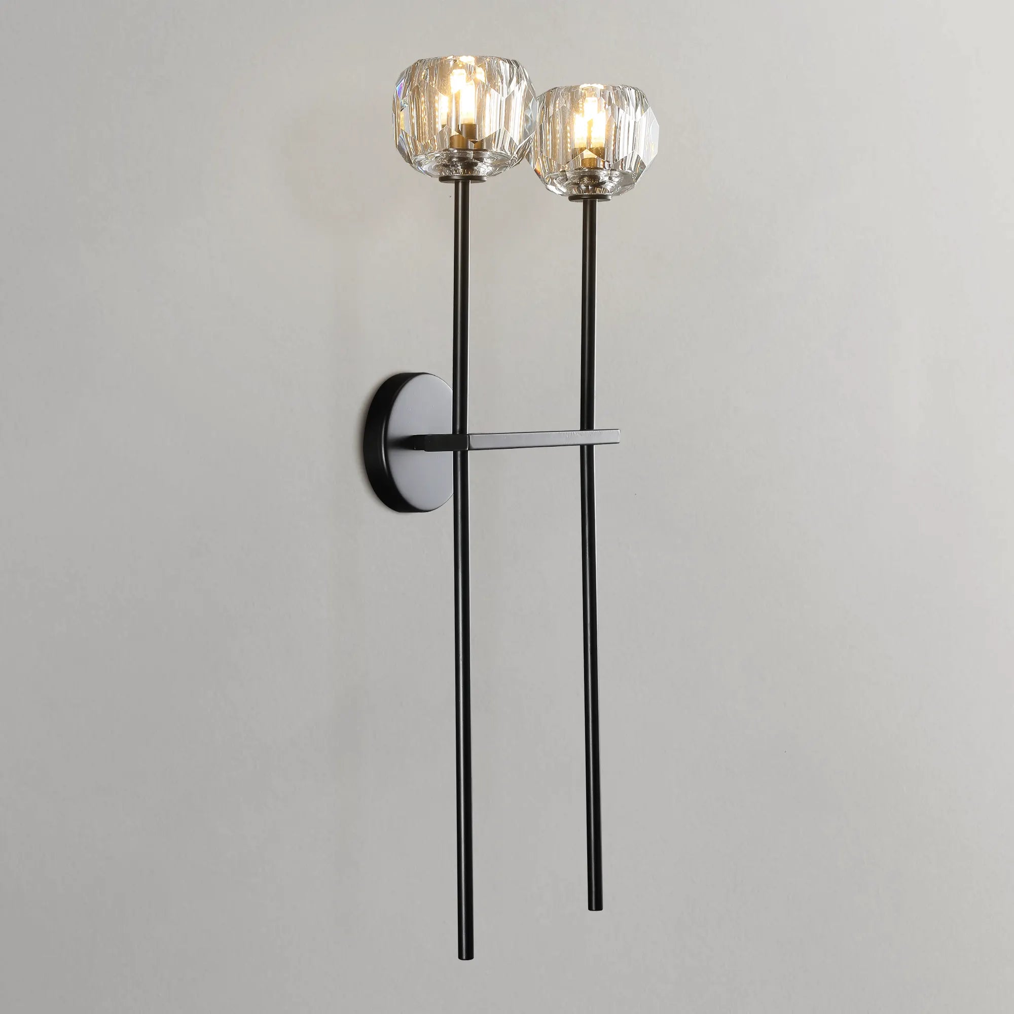 Boula Da Cristal Glass Grand Double Sconce