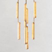 Auduben Alabaster Round Chandelier