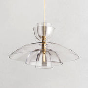 Blam Clear Glass Cloche Grand Pendant