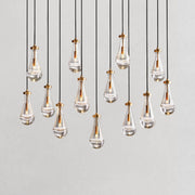 Raindrop Rectangular Chandelier