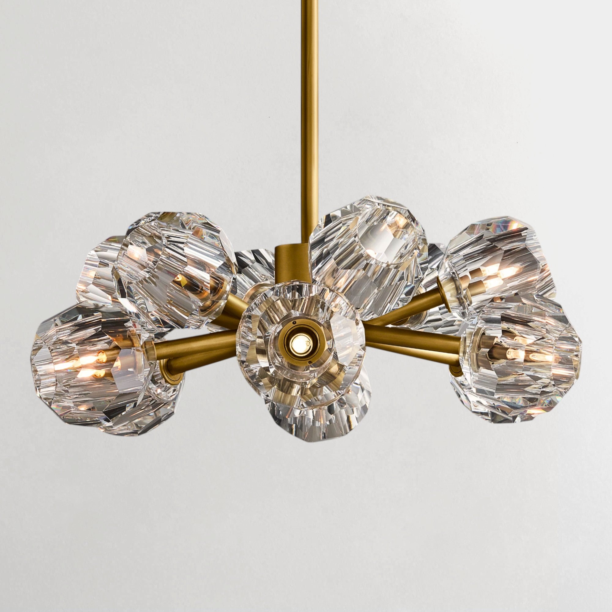 Boula Da Cristal Glass Round Chandelier
