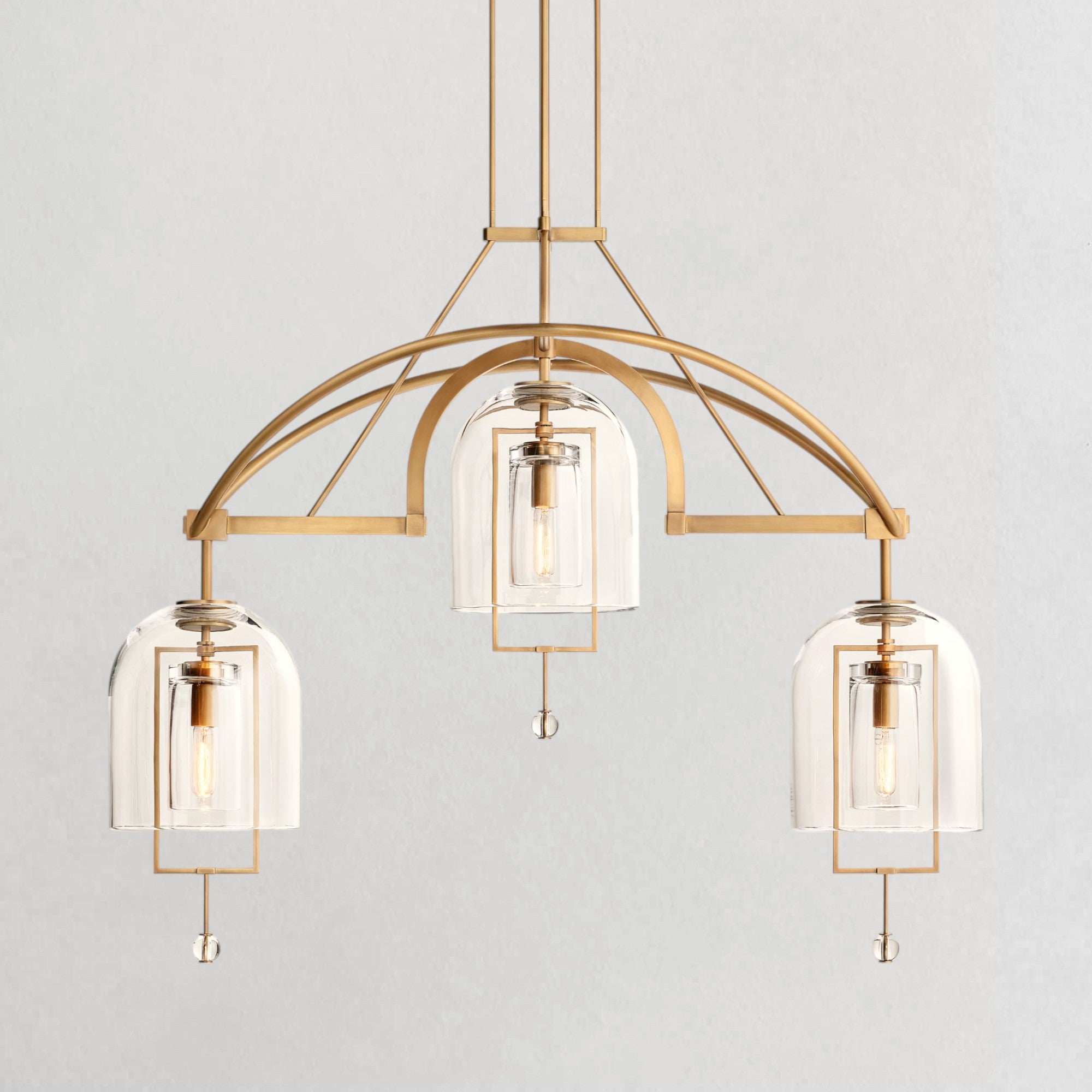 Bracket Linear Chandelier