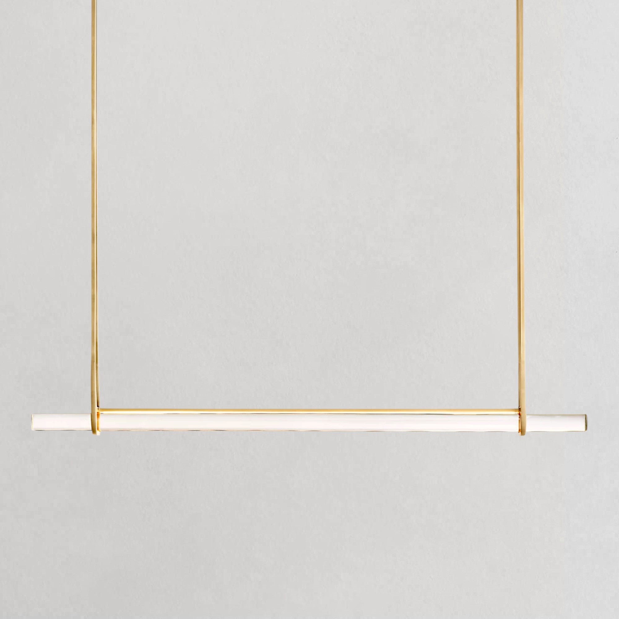 Auduben Crystal Single Bar Linear Chandelier