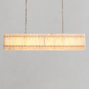 San Marcon Alabaster Linear Chandelier