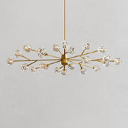 Boula Da Cristal Glass Oval Chandelier