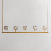 Boula Da Cristal Glass Linear Chandelier