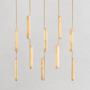 Auduben Alabaster Linear Chandelier