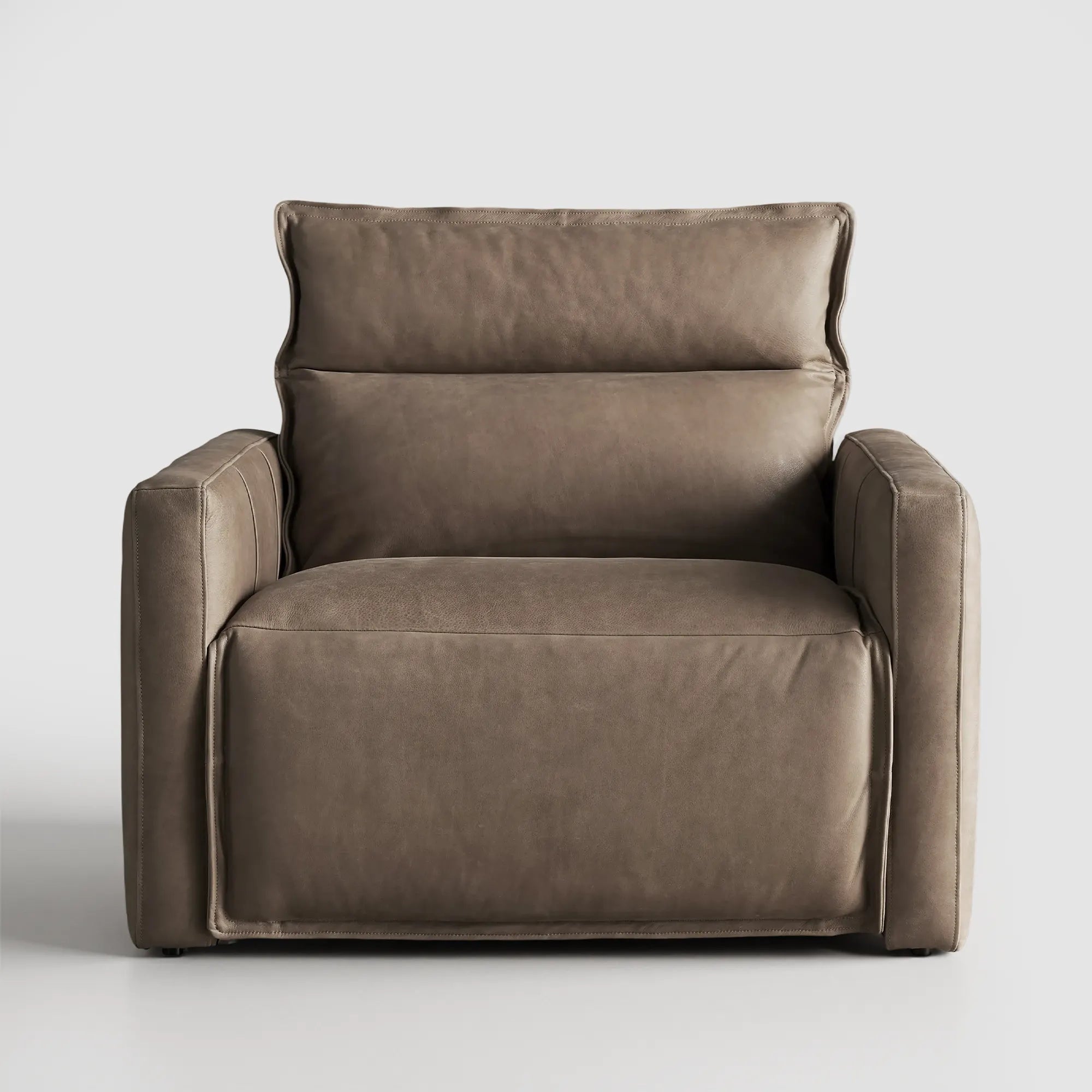 Axis Power Leather Recliner