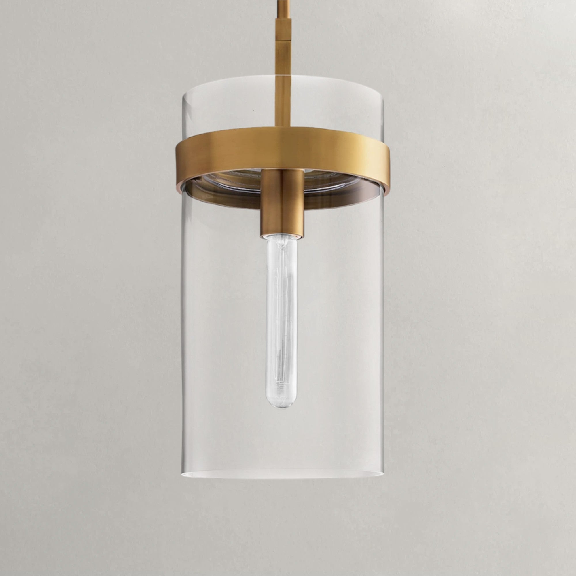 Ravella Clear Glass Pendant