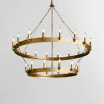 Kamino Vintage Two-Tier Chandelier