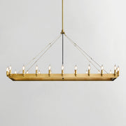 Kamino Vintage Rectangular Chandelier