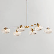 Cabratte Glass Mobile Linear Chandelier