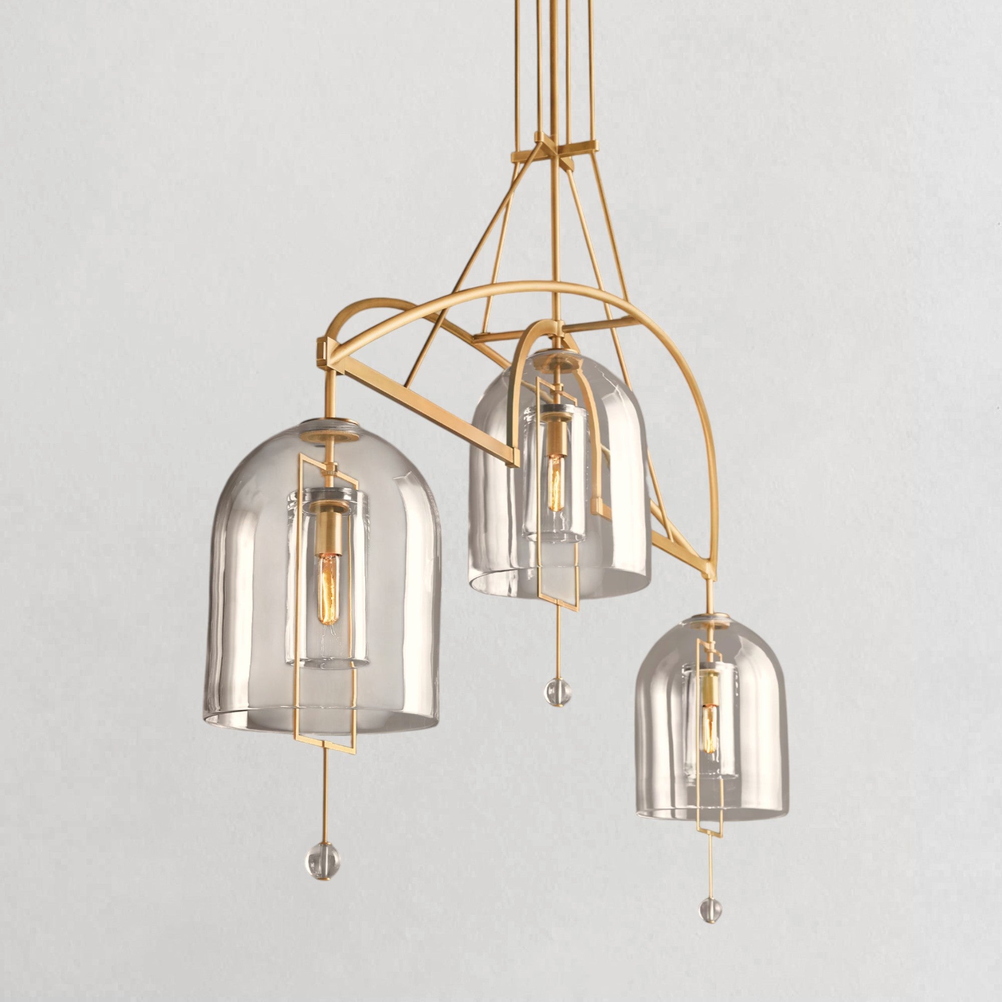 Bracket Grand Linear Chandelier