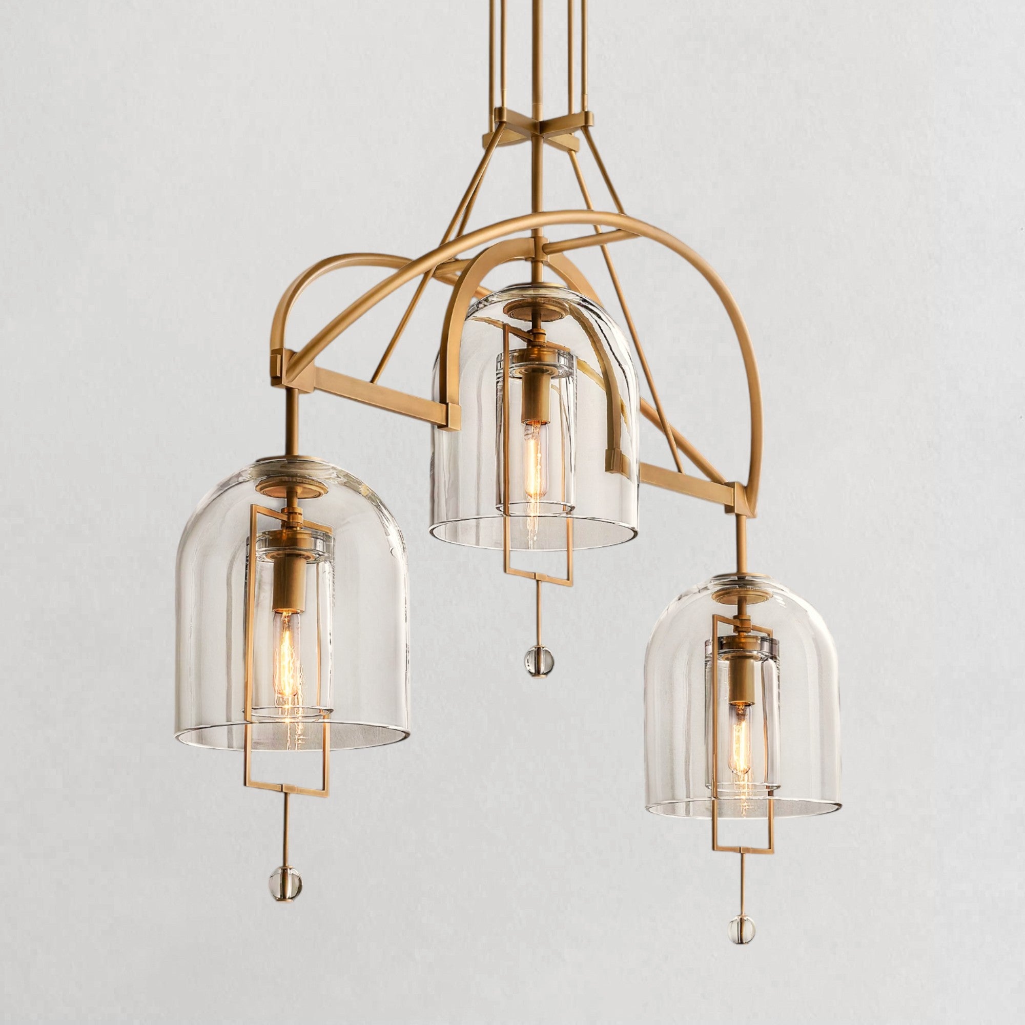 Bracket Linear Chandelier