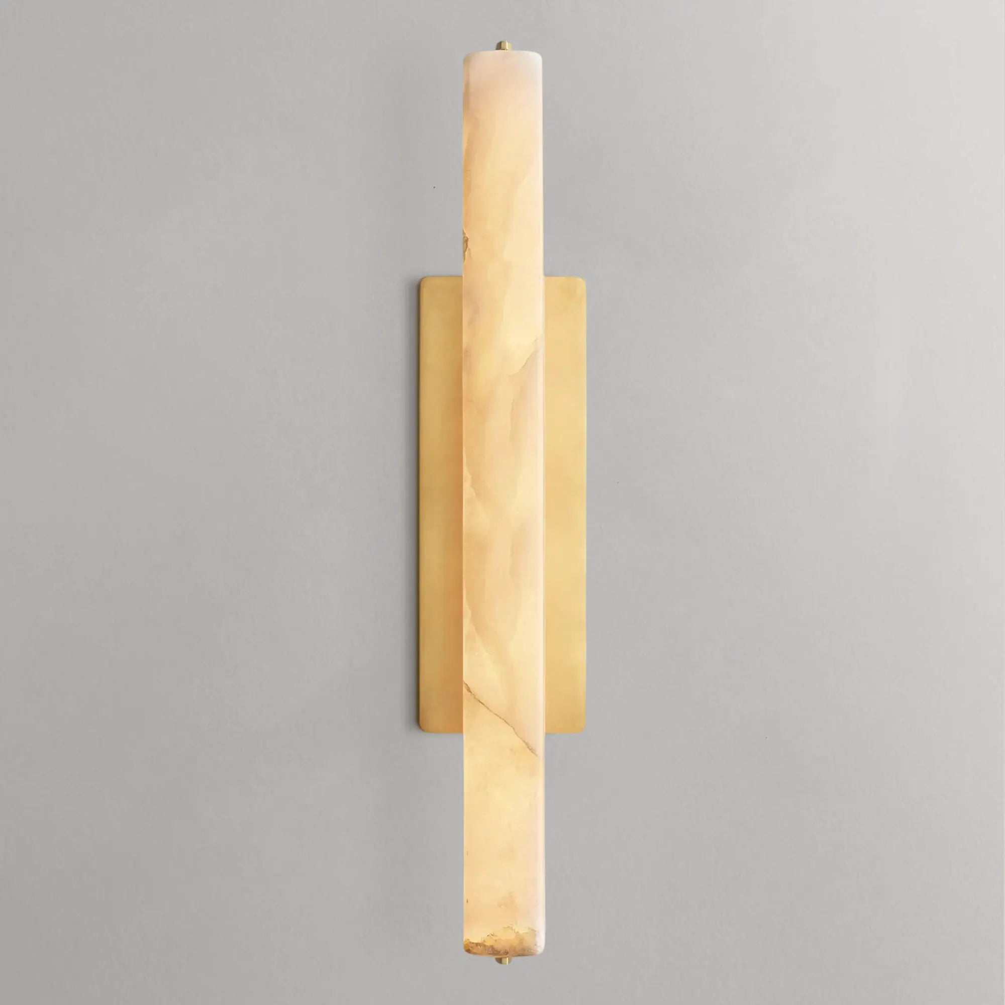 Auduben Alabaster Single Sconce