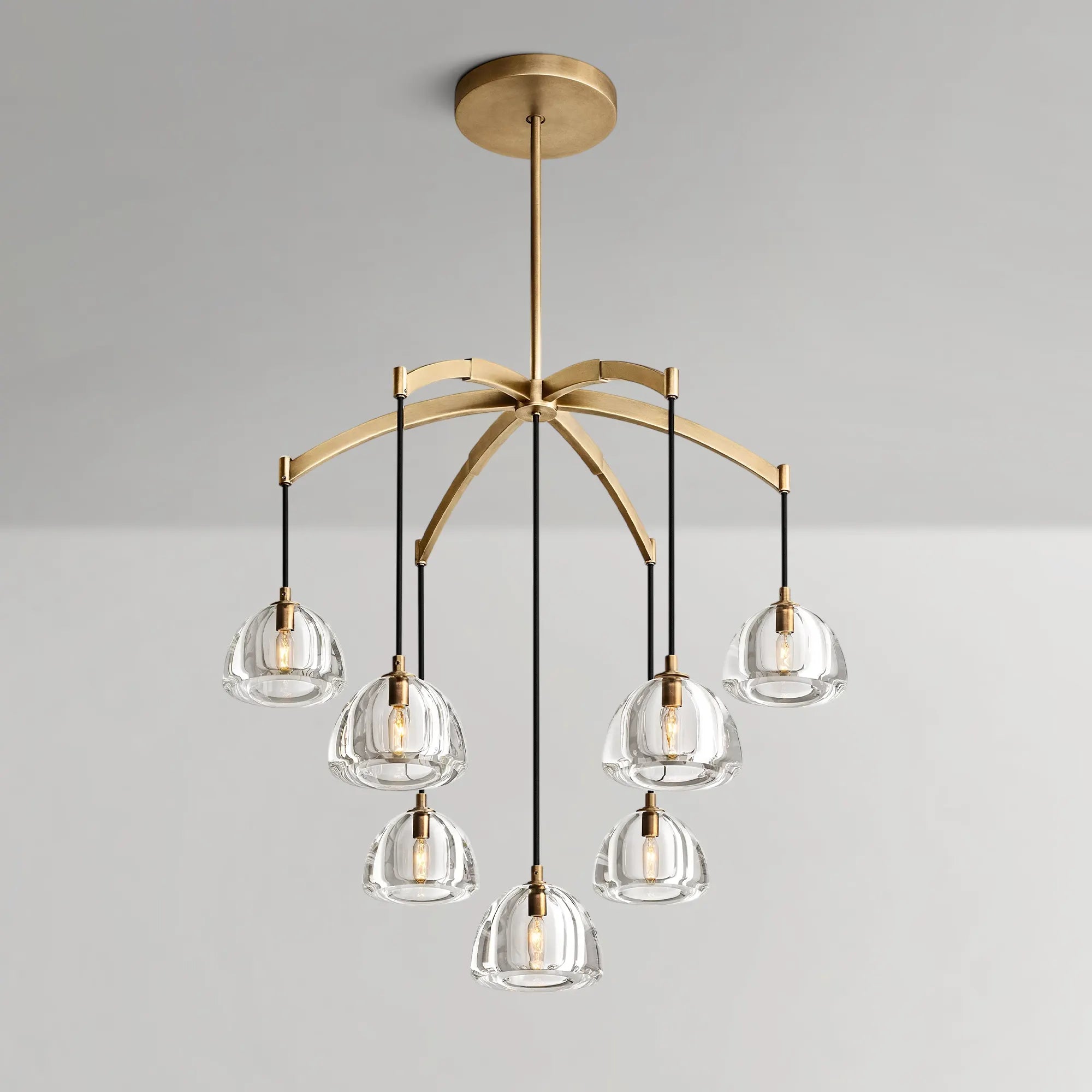 Semicircle Round Chandelier