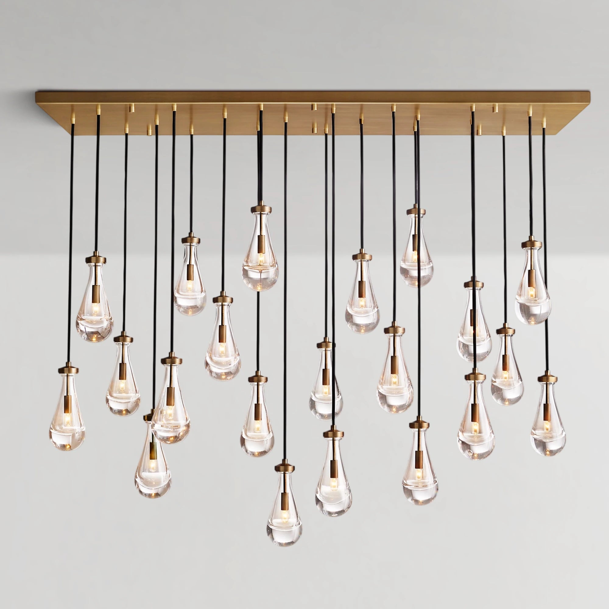 Raindrop Rectangular Chandelier