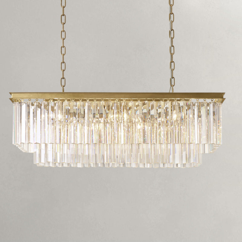Avenrel 1920s Opera Rectangular Chandelier