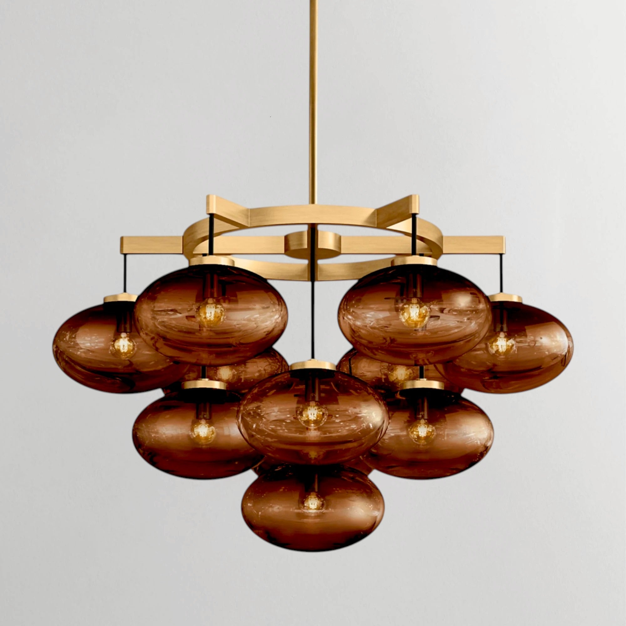 Cabratte Glass Round Chandelier